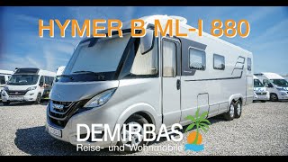 HYMER B MLI 880  DEMIRBAS GmbH Reise und Wohnmobile [upl. by Ellezig]