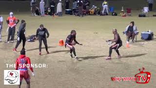 quotHAVOCquot 5 Man Championship Game Georgia Elite vs GATA 11924 flagfootball uffl [upl. by Noet]