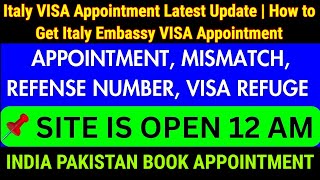 Italy VISA Appointment 2025  How to Get Italy Embassy NULLA OSTA Appointment🇮🇹🇵🇰🇮🇳ਇਟਲੀ ਨੱਲਾ ਓਸਟਾ [upl. by Nomla280]