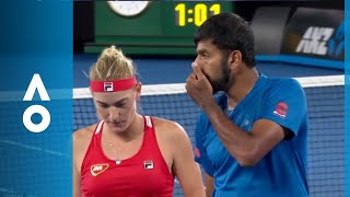 Mixed Doubles Final Super Tiebreak between BabosBopanna v DabrowskiPavic  Australian Open 2018 [upl. by Bourgeois]