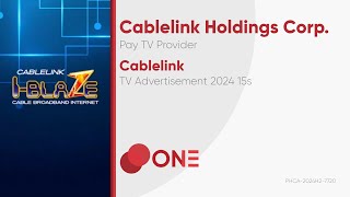 Cablelink TV Ad 2024 15s Philippines [upl. by Noved]