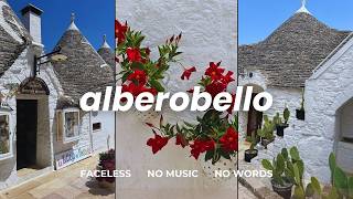 what to visit in southern ITALY definitely ALBEROBELLO  silent travel vlog [upl. by Elfstan]