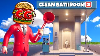 UPGRADING My GROSS Restroom in My Gas Station in Pumping Simulator 2 [upl. by Finnegan]