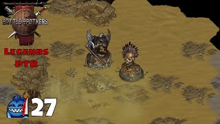 Battle Brothers Legends PTR Mod  Solo Lone Wolf  Ep 27 Confessions with a Priest [upl. by Okramed]