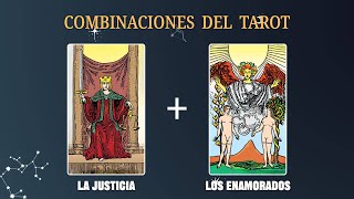 La Justicia amp Los Enamorados 💡COMBINACIONES DEL TAROT Y SU SIGNIFICADO [upl. by Niatsirhc]