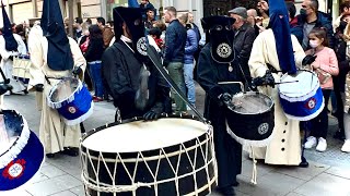 Semana Santa Zaragoza 2022  Procesión del Pregón [upl. by Ynaffital]