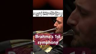 Brahmss 1st symphony slow movement horn solo [upl. by Hayward]