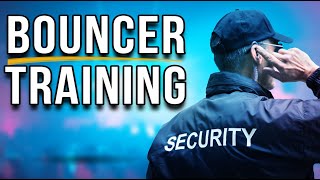 BOUNCER TRAINING Professional Training for Bar Staff Bouncers Executive Security amp Military [upl. by Yesor]