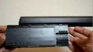 Dell Latitude D620 D630 D631 Precision M2300 7800mAh Laptop Battery Replacement [upl. by Enelahs786]