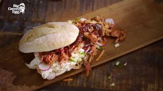 PulledPorkSandwich – Big Green Egg [upl. by Aimas]