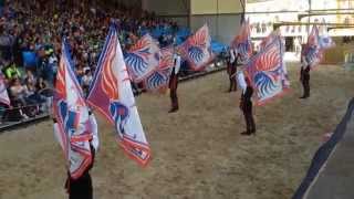 Sbandieratori Maestà della Battaglia  Fêtes médiévales Saillon [upl. by Aicul]