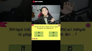 Melatih IQ dan otak di game ini  QUIZ KLOMPENCAPIR Level 2627 Part 7 shorts [upl. by Nedac]