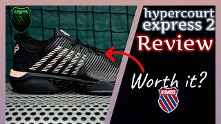 KSwiss hypercourt express 2 review part one  Alex Tennis [upl. by Tuppeny374]