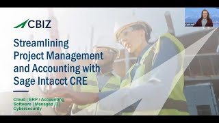 Webinar Replay Streamlining Project Management and Accounting with Sage Intacct Construction [upl. by Brunhilde]