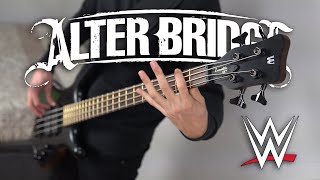 Alter Bridge  Metalingus Edges WWE Theme Bass Cover  TAB [upl. by Nosniv]