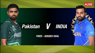 LIVE Indian vs Pakistan T5 Match Live [upl. by Ardnasirk]