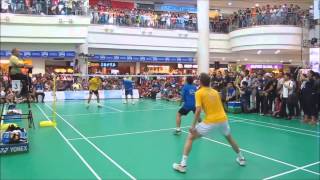 Dream match Lee Chong Wei VS Peter Gade 4 [upl. by Amhser]