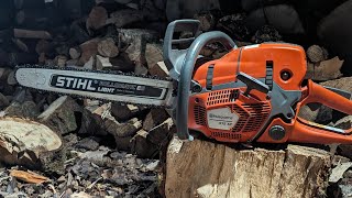 How to Fit a Stihl Light bar to a Husqvarna 572xp with hexa chain [upl. by Ynoffit]