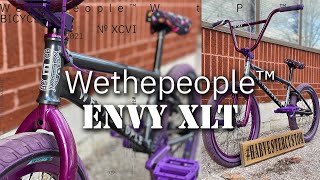 WETHEPEOPLE ENVY XLT FRAME BUILD  HARVESTER BIKES [upl. by Cindi42]