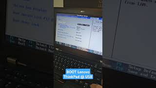 Como ARRANCAR ó BOOTEAR desde USB LENOVO ThinkPad usbboot comohacerlo booteardeusb thinkpad usb [upl. by Oirevas]