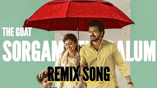 THE GOAT  Sorgame endralum Song remix  Thalapathy Vijay  Ilayaraja  Yuvan  VP  AGS [upl. by Anivahs]