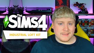 Is the new Sims 4 KIT any good Lets discuss Industrial Loft Review [upl. by Naujyt]