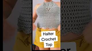 Halter Top Crochet shorts [upl. by Burty]