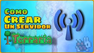 Como crear un Servidor de Terraria facil  Terraria 1449 [upl. by Nobie]