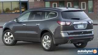 2013 Chevrolet Traverse Test Drive amp Crossover SUV Video Review [upl. by Tekcirc553]