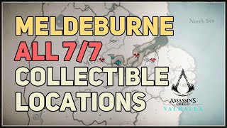 All Collectibles Meldeburne Assassins Creed Valhalla [upl. by Nnaeirb]