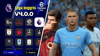 RILIS❗Patch eFootball 2025 Full Lisensi Update All Kits 2425 amp Graphics HD [upl. by Afas809]