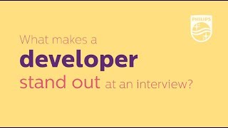 Philips software leaders’ job interview tips for developers [upl. by Lakim]