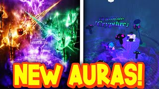 ALL SOLS RNG EON11 NEW AURAS SHOWCASE in SOLS RNG ROBLOX  APHELIOS VEIL CRYPTFIRE SOUL HUNTER [upl. by Gosser167]