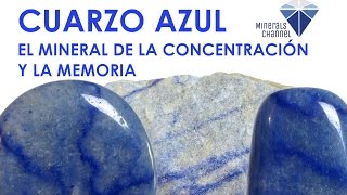 CUARZO AZUL Propiedades del cuarzo azul [upl. by Doy]