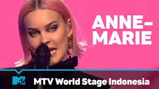 AnneMarie  FULL LIVE SHOW  MTV World Stage Indonesia [upl. by Brigida]