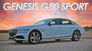 2022 Genesis G80 Sport  Best Car They Ever Made [upl. by Ainig]