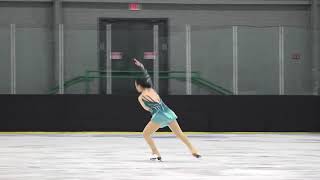 Allison Duan  Novice Women Short Program  2025 Midwestern Sectional Singles Final [upl. by Tiebold]