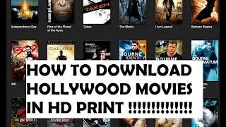 HOW TO WATCH OR DOWNLOAD LATEST MOVIES IN HD PRINT IN PC OR MOBILE TUTORIAL [upl. by Ronel]