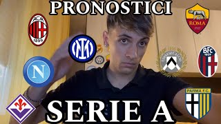 RISULTATI PICCANTI🌶️ PRONOSTICI 8° GIORNATA DI SERIE A⚽️ [upl. by Tak357]