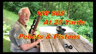 Weihrauch HW50S 5 Shots 25 yards [upl. by Carmen]