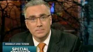 Keith Olbermann quotQuestion Of Lovequot Special Comment On Prop 8 [upl. by Zinck394]