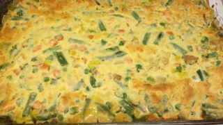 New Recipe  Weight Watcher Friendly  Chicken Pot Pie Casserole [upl. by Sheldon]