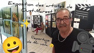 exposition artiste peintre amp sculpteur de OustMarest [upl. by Sheelah]