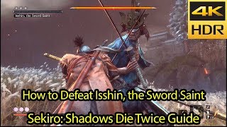 InDepth Genichiro Way of Tomoe  Isshin the Sword Saint Guide 4k HDR 60fps  Sekiro [upl. by Griswold]