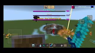 minecraft wither vs ice warrior vs renor vs warden yahyapixel [upl. by Kelli]