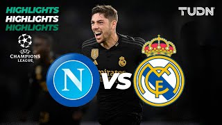 Nápoli vs Real Madrid  HIGHLIGHTS  UEFA Champions League 202324  TUDN [upl. by Annette]