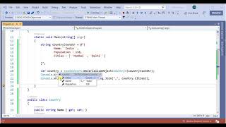 How to convert JSON data to C objects  Deserialization using Newtonsoft [upl. by Yht446]