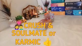 ❤️TODAYS ENERGY UPDATE❤️आपके पर्सन ❤️👩‍❤️‍👨CRUSH amp SOULMATE or KARMIC 👍 [upl. by Arikihs]