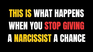 This Is What Happens When You Sstop Giving A Narcissist A Chance NPD narcissism [upl. by Narib107]