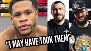 “TANK WAS RIGHT” DEVIN HANEY ADMITS TO PEDS  ARTUR BETERBIEV ADMITS GERVONTA DAVIS RIGHT TODAY [upl. by Arahsit]